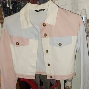 Cropped Jacket xs new no tag